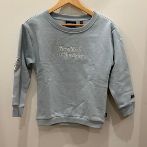 New York or Nowhere Men's Sweater - Light Gray